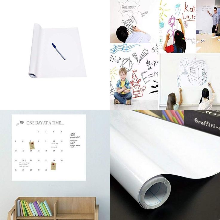 5meters Whiteboard wall sticker